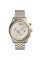 Michael Kors MK8344 Men's Lexington Stainless Steel Chronograph Watch - Silver and Gold