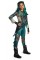 Disguise Disney Uma Descendants 3 Deluxe Girls Costume, Teal, Medium (7-8)