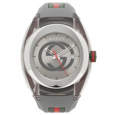 Gucci YA137109 Menâ€™s Sync XXL Stainless Steel Quartz Watch - Gray