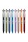 WRITECH Multicolor Gel Pens 0.5, 2 In 1 Colored Pens Fine Point,Black & Vintage Color,Assorted Ink,8-Count