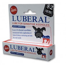 Luberal-- The Original Lube for Sensitive Assholes---Political Gift, Gag Gift for Republicans and Liberals That can take a Joke