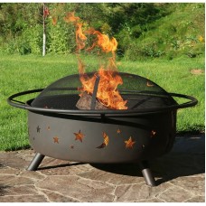 Sunnydaze Decor NB-SMS202 42' Outdoor Fire Pit