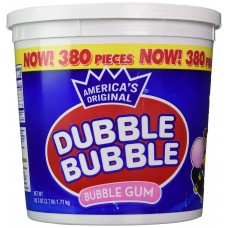 Dubble Bubble Bubblegum, Original (380 Count)