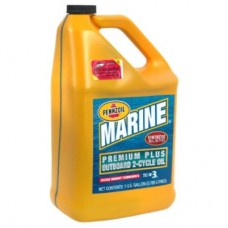 Pennzoil Marine Premium Plus Outboard 2-Cycle Oil, Synthetic Blend, TC-W3, 1 gallon (3.785 ltr)