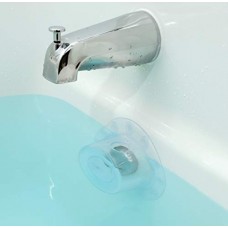 SlipX Solutions Bottomless Bath Overflow Drain Cover for Tub, Adds Inches of Water to Bathtub for a Warmer Deeper Bath, Spa Acce