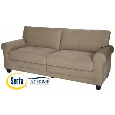 Serta RTA Copenhagen Collection 73' Fabric Sofa-Vanity Beige