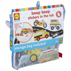 Alex Toys Alex Bath Beep Beep Stickers in The Tub Bath Toy Kids Bath Activity