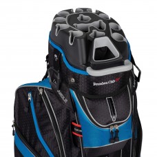 Founders Club Premium Cart Bag with 14 Way Organizer Divider Top (Aegean Blue)