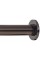 Ivilon Tension Curtain Rod Spring Tension Rod for Windows or Shower 54 to 90 Inch Oil Rubbed Bronze ORB