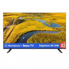 Westinghouse WR43EX4300 43 inch Edgeless 4K HD Roku TV