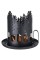 IKEA HÖSTAGILLE Tealight holder, black/copper color, 6 ' 705.754.81