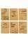 Paper Junkie 12 pack kraft paper notebooks, happy-themed journal for kids, teens, artists and college students, 80 lined pages, sunshine,