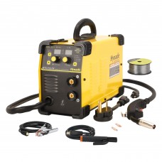 hynade Mig Welder, Flux Mig Welding Machine, Dual Voltage 110/220V Tig Stick Gasless Flux Mig Wire Welding Machine (MTS155 FX)