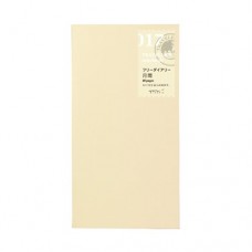 TRAVELERS notebook 1 X Midori Travelers Notebook (Refill 017) Monthly Diary