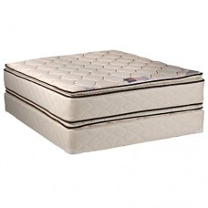 COMFORT BEDDING 2pc. Queen Pillowtop Mattress and Box Spring Set