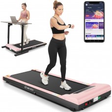 Ancheer Walking Pad Under Desk Treadmill w/Remote Control&LED Screen, Electric Ultra-Quiet Treadmill, Installation-Free, 300lbs Capacity