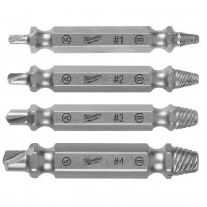 Milwaukee 49-57-9001 M2 Steel Screw Extractor Set 4Pc