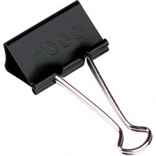 ACCO Binder Clips, Mini, 1 Box, 12 Clips/Box (72010)