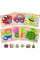 MAGIFIRE Wooden Toddler Puzzles Gifts Toys for 1 2 3 Year Old Boys Girls Baby Infant Kid Learning Educational 6 Animal Shape Jig