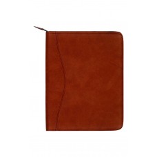 Scully Western Planner Canyon Leather Zip Closure Brown 05_5012Z_34