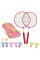 STSTECH Badminton Rackets for Children,12 in 1 Shuttlecocks Racquet Sports Set w/Lightweight Carrying Bag for Kids Professionals Beginne