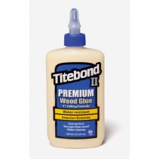 Titebond II PREMIUM WOOD GLUE 8 oz. Cream Water-Resistant Interior/Exterior 5003