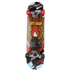 Voyager tony hawk 31 inch skateboard, tony hawk signature series 3, metallic graphics & 9-ply maple deck skateboard for cruising, car