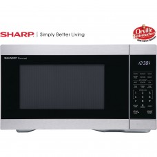 Sharp 1.1 CF Countertop Microwave Oven, Orville Redenbacher's Certified