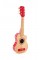 Hape Kids Flame First Musical Guitar Red, L: 25.7, W: 2.4, H: 8.4 inch