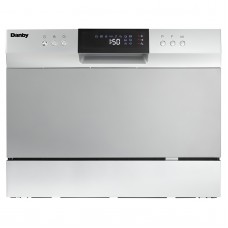 Danby DDW631SDB 6 Place Setting Countertop Dishwasher in Silver