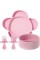 grabease Baby Complete Feeding Set, Blush