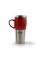 Mr. Coffee Traverse 16 Ounce Stainless Steel and Ceramic Travel Mug in Assorted Colors, Set of 3