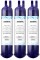 Ice Drop Refrigerator Water Filter Compatible With Kenmore Ultimate II, EDR3RXD1 Water Filter, 90302, 46-90302, T1RFKB1, T1RFWG2 (3-Pack)