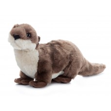 The Petting Zoo River Otter Running Stuffed Animal Plushie gifts for Kids Wild Onez Wildlife Animals River Otter Plush Toy 9 Inc