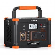 Great Choice Products 500W Portable Power Station 519Wh Solar Generator Backup Battery Pack