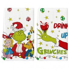 yarcooly grinch dish towels for kitchen grinch christmas decorations for home kitchen grinch dcor ornaments merry christmas x