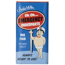 Archie McPhee Accoutrements Emergency Underpants