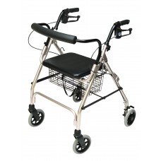 GF Health Products ROLLATOR ALUM LITEWT CHAMPAGNE WALKABOUT LITE, LUMEX