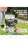 VEVOR 60LB Broadcast Spreader Walk-Behind Turf Spreader Fertilizer Garden Seeder