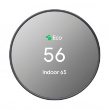 GOOGLE GA02081-US - Nest Smart Programmable Wifi Thermostat - Charcoal