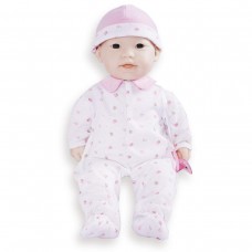 JC Toys La Baby Soft Body Asian Baby Doll 16' in Pink baby outfit w/Pacifier