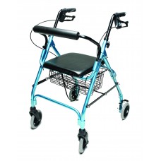 GF Health Products ROLLATOR ALUM LITEWT AQUA WALKABOUT LITE, LUMEX