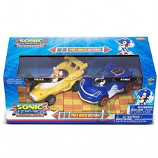 sega sonic the hedgehog Sonic Transformed All-Stars Racing Pull Back Action: Tails and Sonic Hedgehog