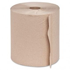 genuine joe gjo22600 hard wound roll towel, 800' length x 7-8/9' width, natural (case of 6)