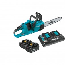 Makita XCU03PT 36V (18V X2) LXT Brushless 14' Chain Saw 5.0 ah Kit