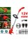 Great Choice Products Electric Cordless Grass String Trimmer Lawn Edger Weed Wacker Cutter + 2 Battery