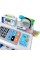 Ben Franklin Toys Dr. STEM Toys | Talking Toy Cash Register | STEM Learning 69 Piece Pretend Store with 3 Languages, Paging Microphone, Credit Car