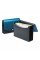 Smead SMD70863 13-Pocket Poly Expanding File, Black/Blue