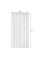 Riyidecor Small Stall 36Wx72H Inch Shower CurtainNarrow RV Walkin Black White Herringbone Modern Bathroom CurtainsHalf Stand U