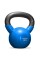 Philosophy Gym Vinyl Coated Cast Iron Kettlebell Weight 20 lbs - Blue